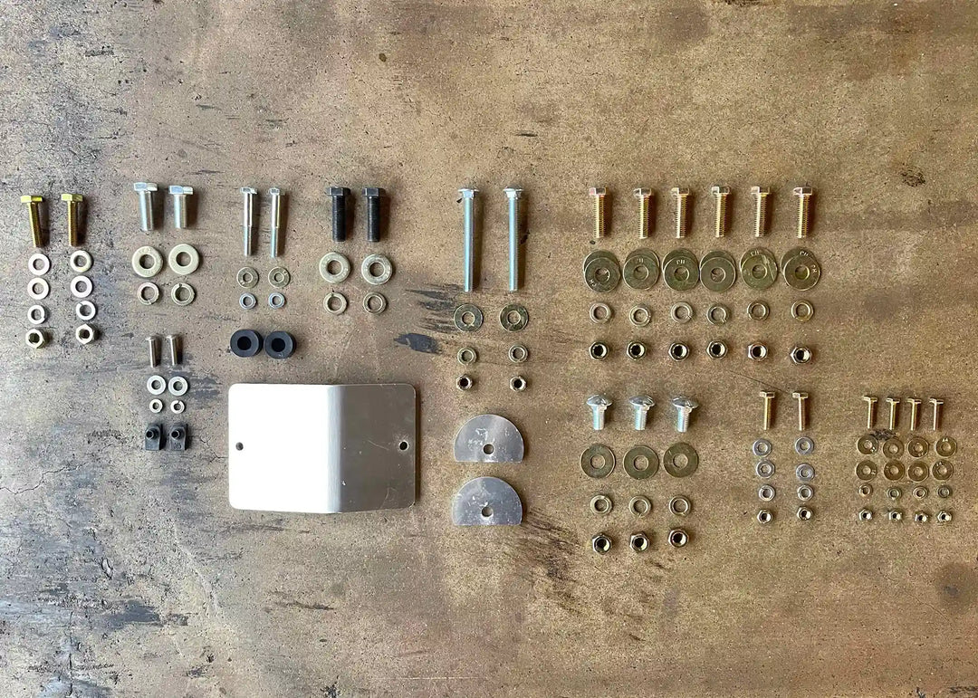Toyota Tacoma (2005-2023) Full Aluminum Skid Plate System by Backwoods Adventure Mods | KOVA Offroad
