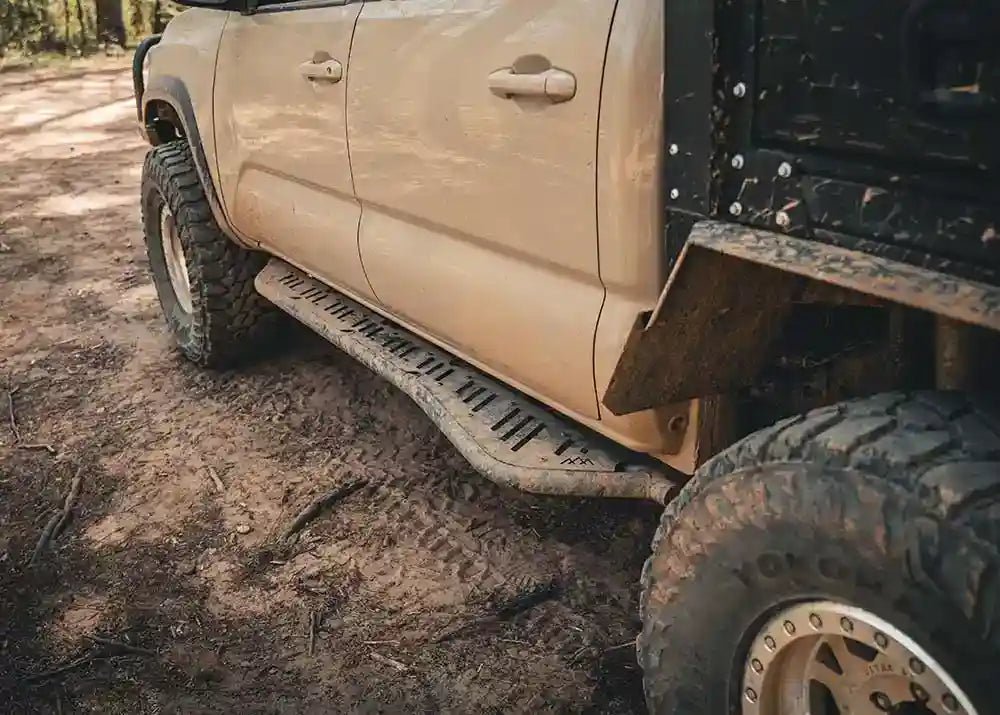 Toyota Tacoma Rock Sliders 2nd & 3rd Gen (2005-2023) by Backwoods Adventure Mods | KOVA Offroad