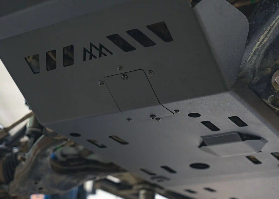 Toyota Tacoma (2005-2023) Full Aluminum Skid Plate System by Backwoods Adventure Mods | KOVA Offroad
