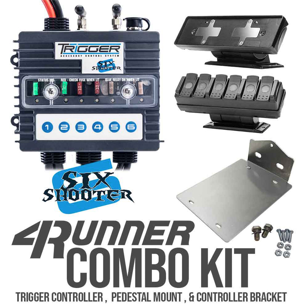 Oracle Lighting 30014RUN Trigger 6 Shooter Combo Kit for Toyota 4Runner, Lexus GX 470 & FJ Cruiser