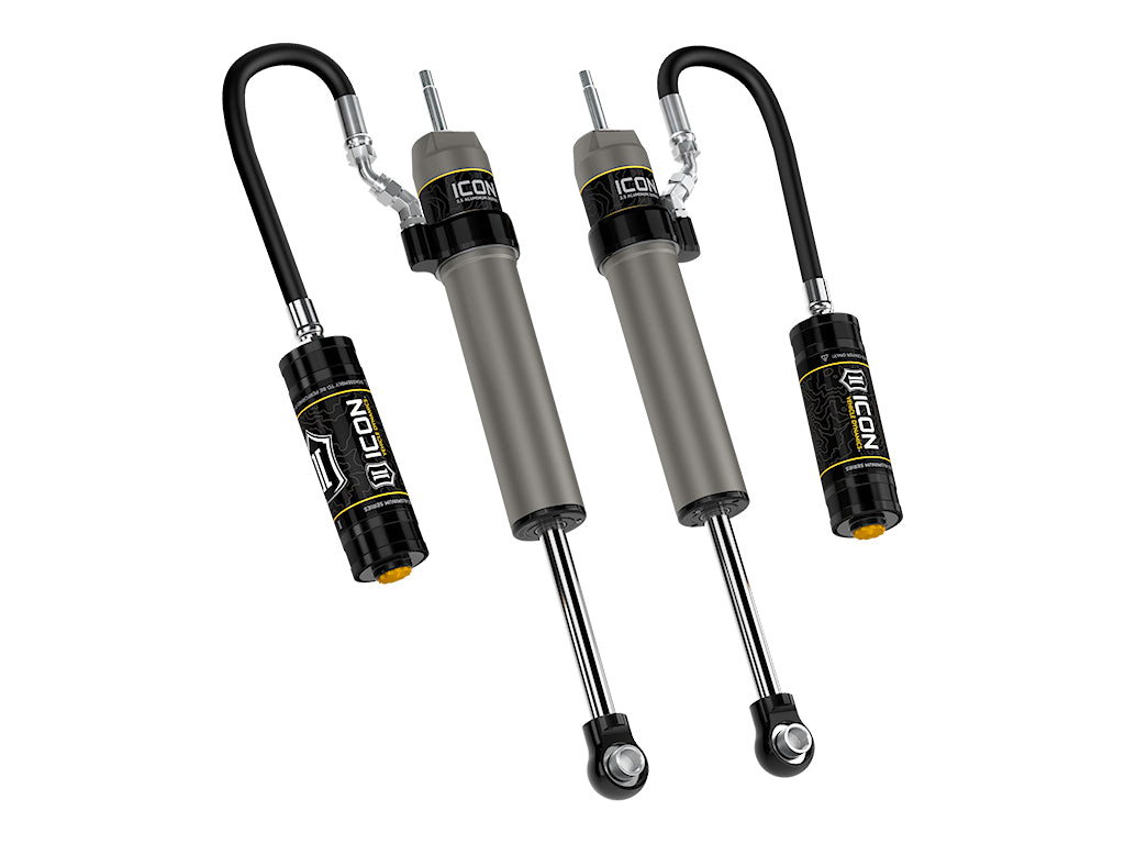 ICON 2025-2026 Toyota 4Runner, 0-3” Lift, Rear, V.S. 2.5 Aluminum Series Shock Absorbers, Remote Reservoir, Pair