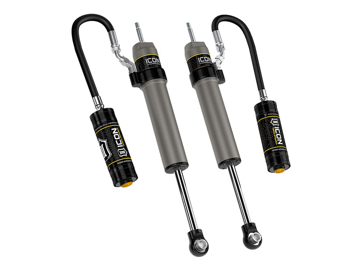 ICON 2025-2026 Toyota 4Runner, 0-3” Lift, Rear, V.S. 2.5 Aluminum Series Shock Absorbers, Remote Reservoir, Pair