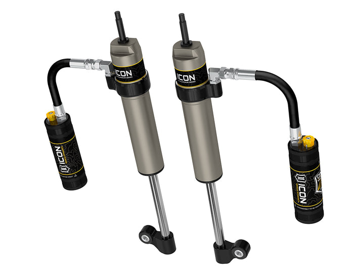 ICON 2005-2023 Toyota Tacoma, Rear, V.S. 2.5 Aluminum Series RXT Shock Absorbers, Remote Reservoir w/ CDCV, Pair
