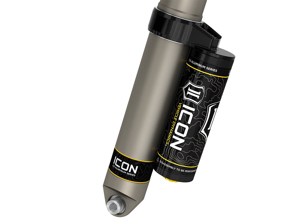 ICON 2014-2026 Ram 2500, w/ ICON 2" Lift Performance Rear Coils, Rear, V.S. 2.5 Aluminum Series Shock Absorbers, Piggyback Reservoir, Pair