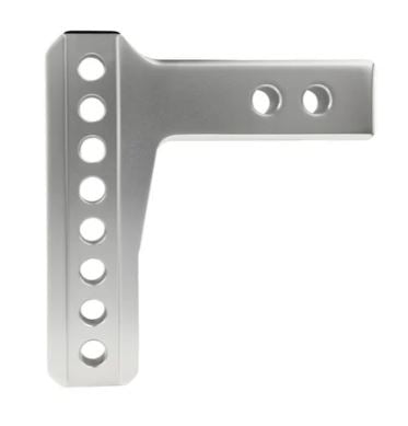 BulletProof 2.0" Aluminum Medium Duty 4" Drop/Rise Hitch - Stainless Ball