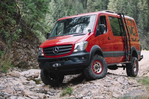 Van Compass Front Sway Bar Disconnect Kit V2.0, Sprinter 4X4/Awd