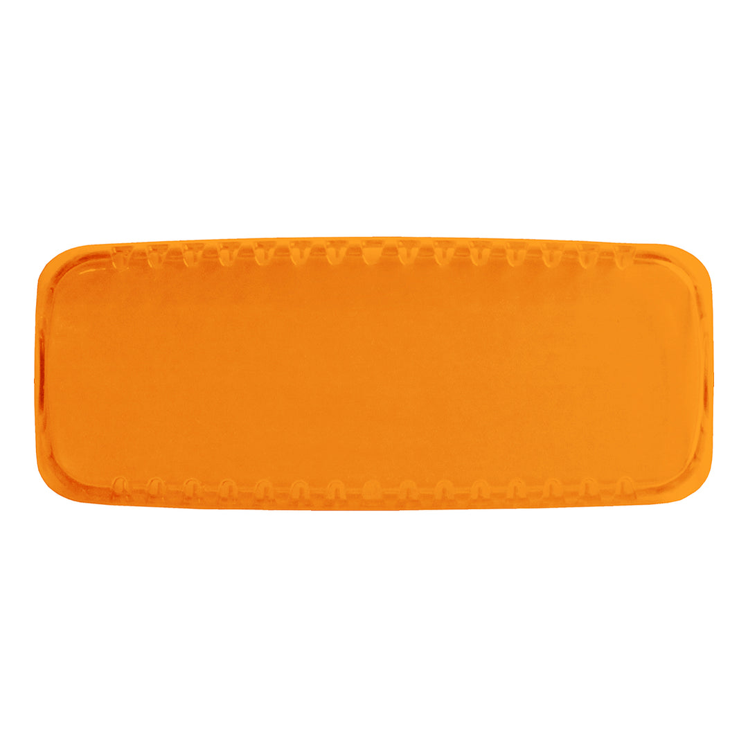 RIGID Industries Cover SR-Q Series Amber PRO - Durable Polycarbonate Light Cover for LED Off-Road and Utility Vehicles