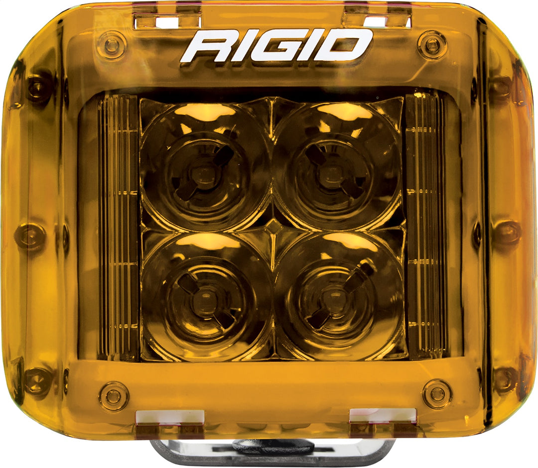 RIGID Industries D-SS Series LED Light Cover in Yellow - Single