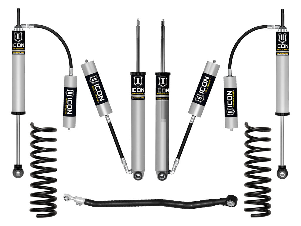 ICON 2014-2026 Ram 2500 4WD, Diesel, OEM Air Spring Rear, 2.5" Lift, Stage 2 Suspension System