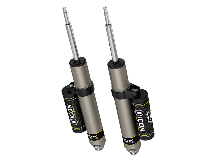 ICON 2014-2026 Ram 2500, w/ ICON 2" Lift Performance Rear Coils, Rear, V.S. 2.5 Aluminum Series Shock Absorbers, Piggyback Reservoir, Pair