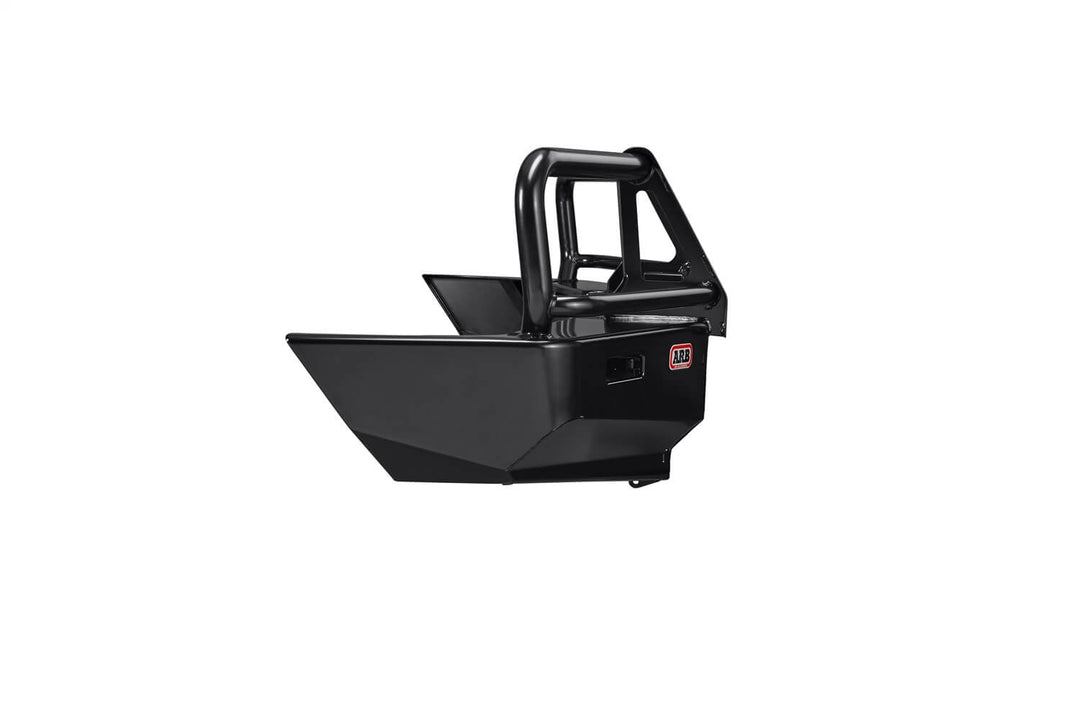 ARB Combination Bumper for Toyota Land Cruiser 1998-2001 – Steel Satin Finish with Tow Points and Winch Compatibility