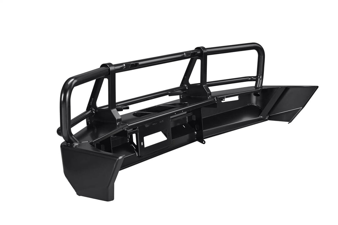 ARB Combination Bumper for Toyota Land Cruiser 1998-2001 – Steel Satin Finish with Tow Points and Winch Compatibility