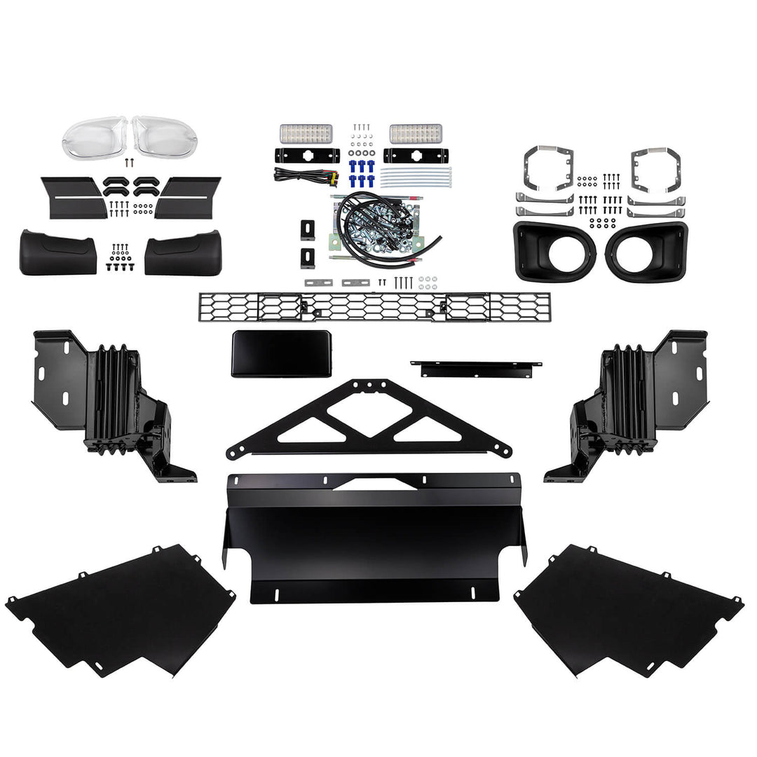 ARB Summit Winch Bumper for Toyota Land Cruiser 2016-2021 – Durable Steel, Satin Black Finish