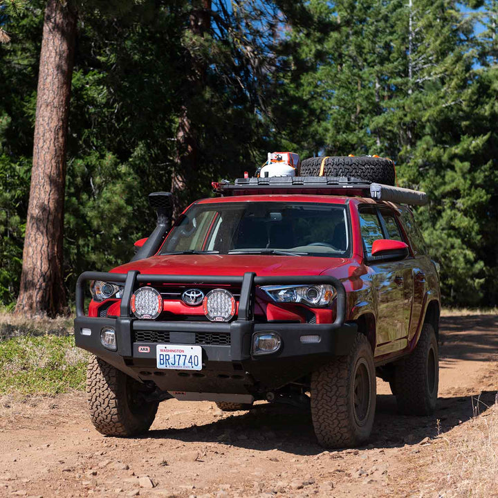 ARB Summit Bumper Kit for Toyota 4Runner - Steel Winch Compatible Front Bumper with Fog Light Surround and Adaptive Cruise Control Integration