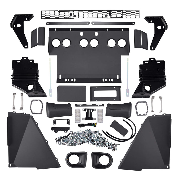 ARB Summit Bumper Kit for Toyota 4Runner – Textured Black Steel Winch Compatible Front Bumper