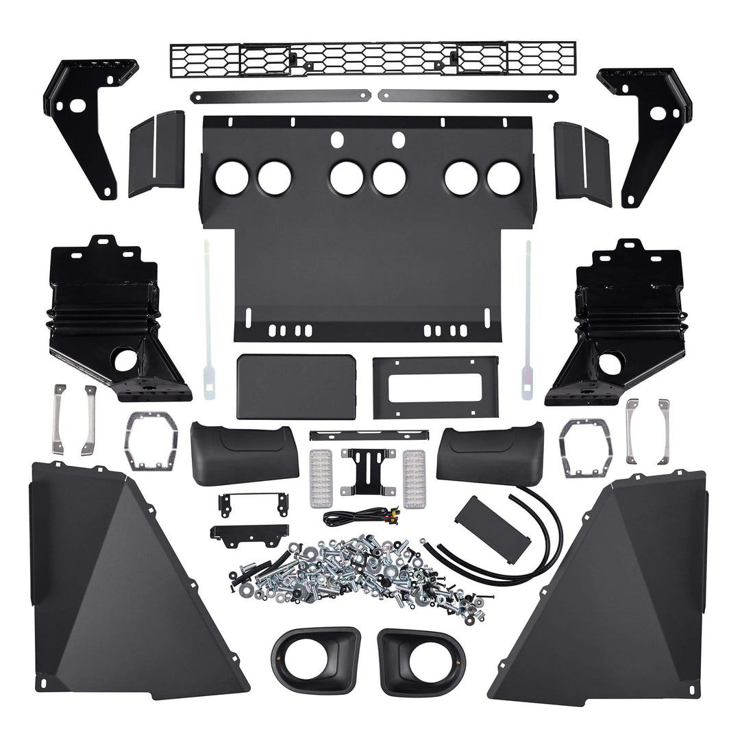 ARB Summit Bumper Kit for Toyota 4Runner - Steel Winch Compatible Front Bumper with Fog Light Surround and Adaptive Cruise Control Integration