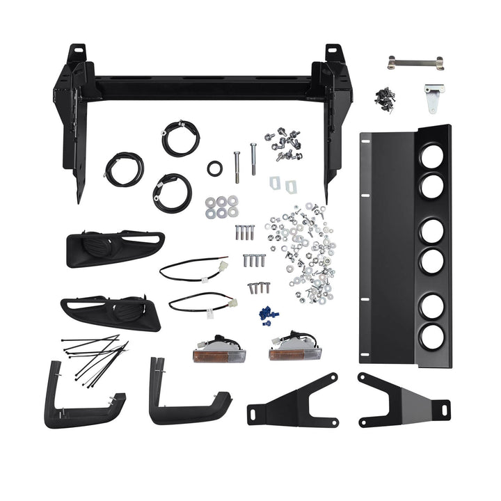 ARB 3423140B Winch Bumper for Toyota Tacoma (2012-2015) – Steel, Satin Finish, Tow Points Included