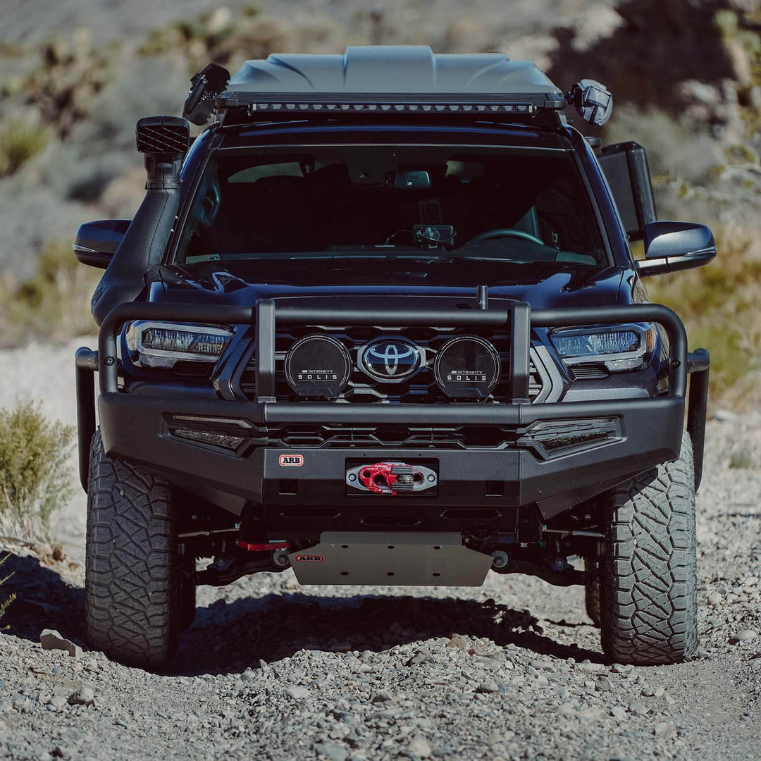 ARB Summit MKII Bumper Kit for Toyota Tacoma 2018-2023 - Steel, Black Finish, Winch & Fog Light Compatible