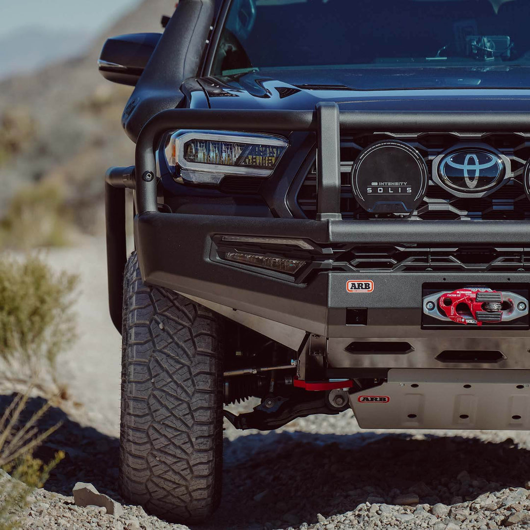 ARB Summit MKII Bumper Kit for Toyota Tacoma 2018-2023 - Steel, Black Finish, Winch & Fog Light Compatible