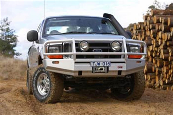 ARB Combination Bumper for Ford Super Duty (2004-2003) and F-250/F-350 Models – Steel, Satin Finish, Winch Compatible