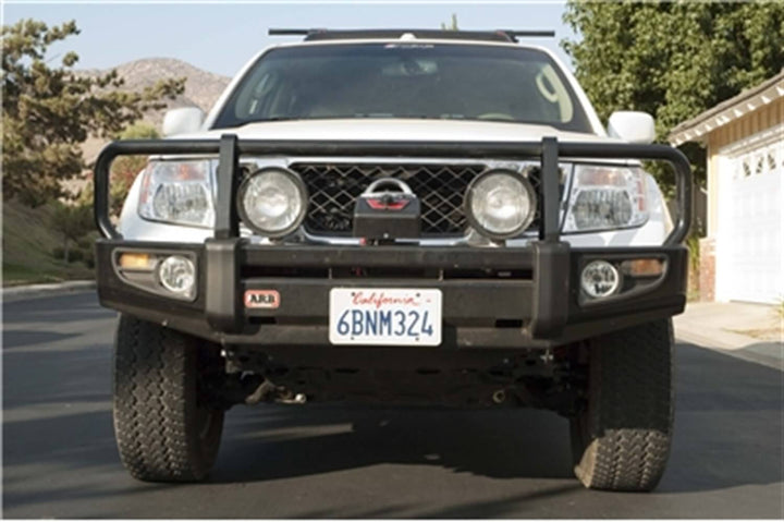ARB Combination Bumper for Nissan Frontier 2009-2017 – Steel, Satin Finish, Winch Compatible