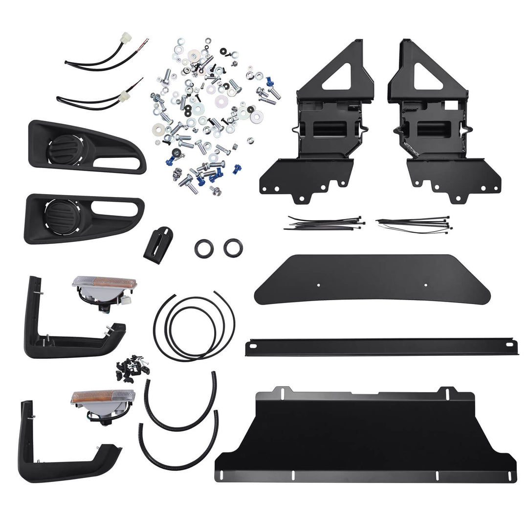 ARB Bumper Mounting Kit for Nissan Frontier (Part 6172684) – Front Steel Fitment with Fog Light Compatibility