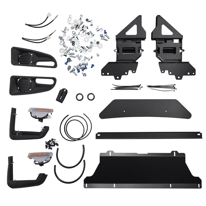 ARB Combination Bumper for Nissan Frontier 2009-2017 – Steel, Satin Finish, Winch Compatible