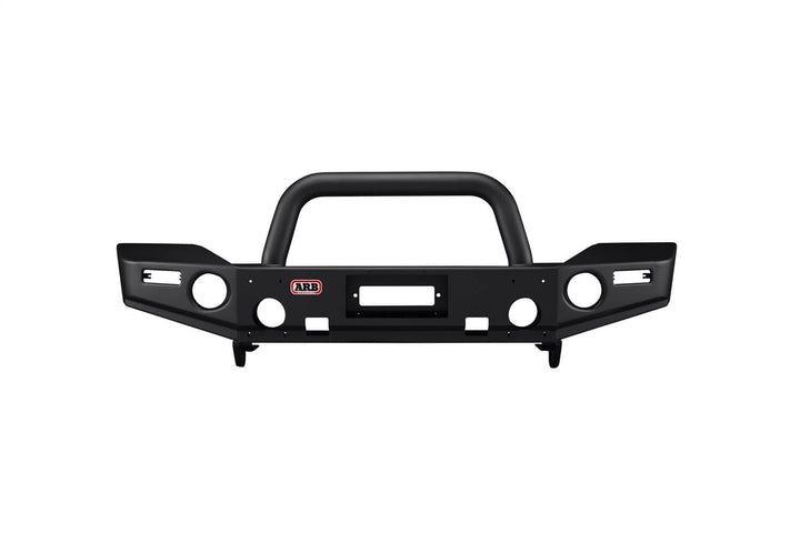 ARB Combination Bumper for Jeep Wrangler 2007-2018 — Steel, Textured Finish, Winch Compatible