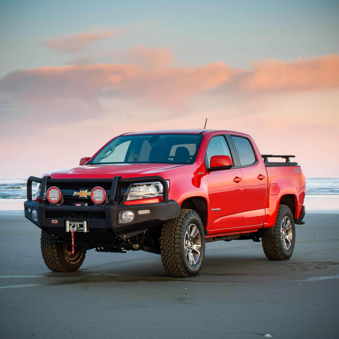 ARB Summit Bumper Kit (Part Number 3462050KB) for Chevrolet Colorado – Durable Steel Front Protection with Winch Compatibility