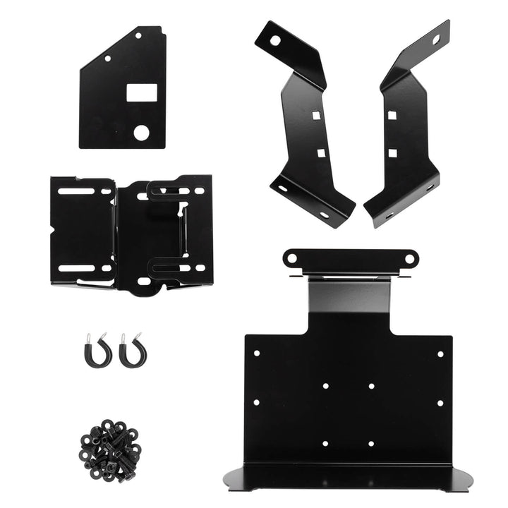 ARB 3550220 Compressor Bracket for Jeep Wrangler JL - Steel Mounting System with Satin Finish