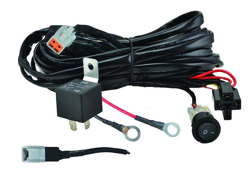 Hella Fog and Driving Light Wiring Harness Kit 357211001 for Reliable Vehicle Lighting