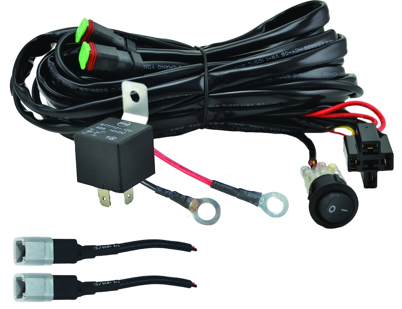 Hella Fog and Driving Light Wiring Harness Kit 357211011 for Reliable Vehicle Lighting