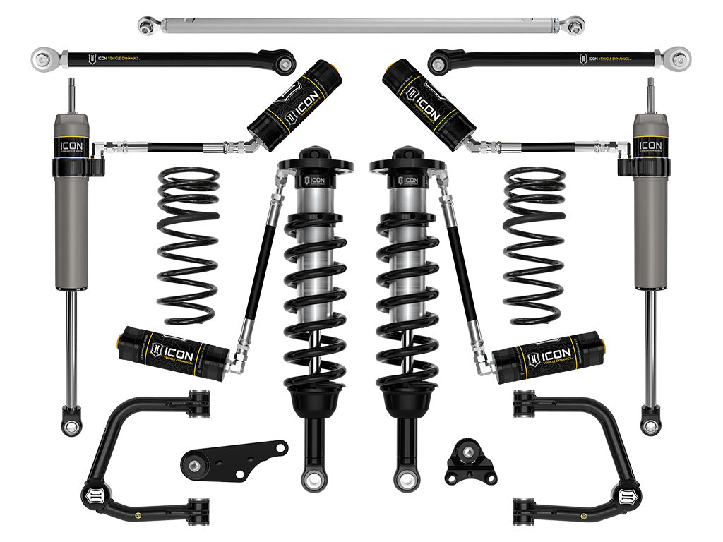 ICON 2025-2026 Toyota 4Runner 4WD, 1.25-3" Lift, Stage 7 Suspension System, Tubular