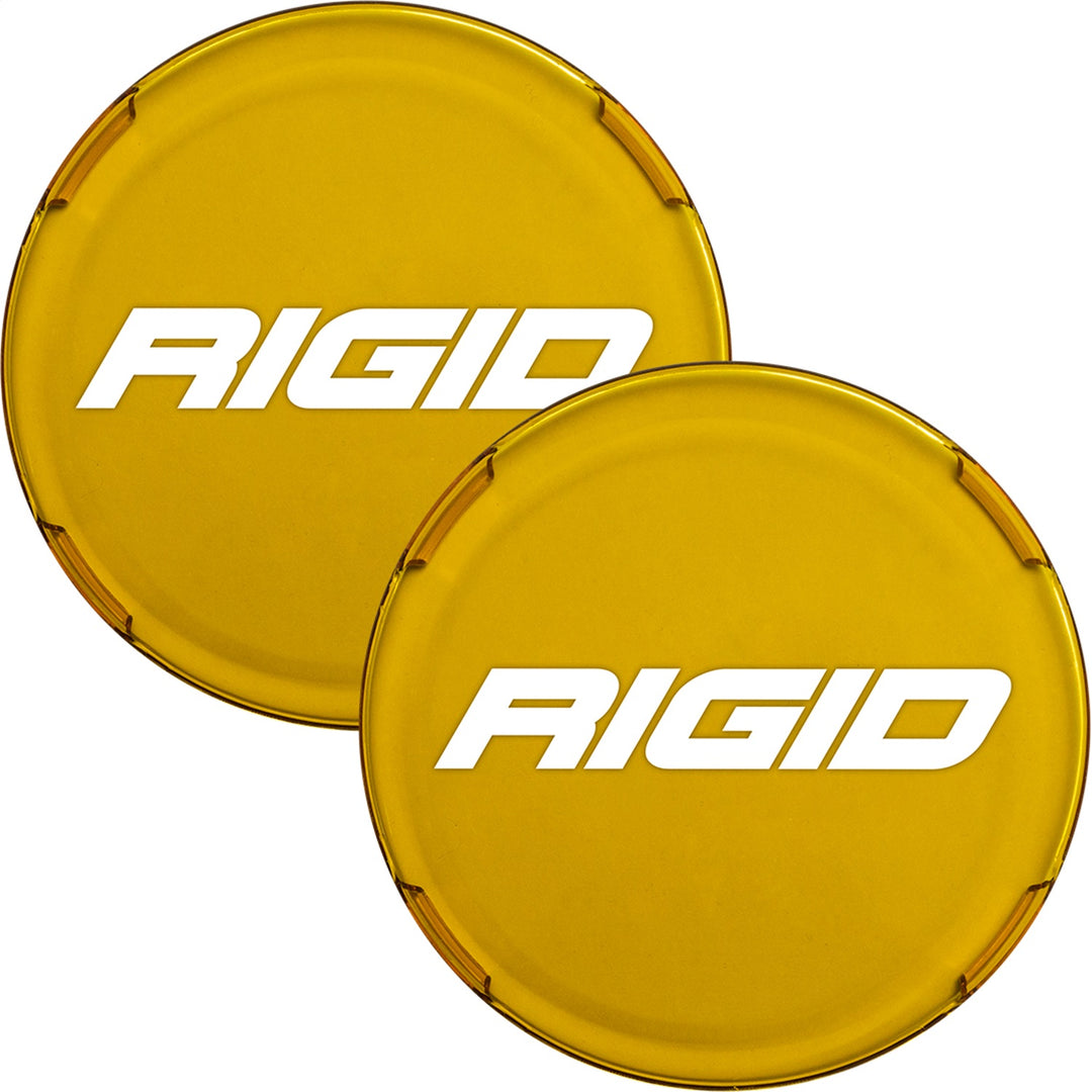 RIGID Industries 363662 Amber Light Cover Pair for 360-Series 6 Inch LED Lights