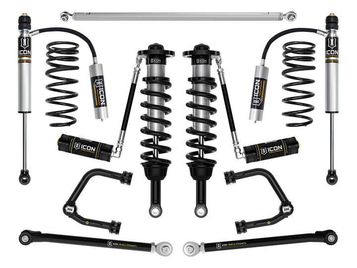 ICON 2025 Toyota 4Runner 2WD, 1.25-3" Lift, Stage 4 Suspension System, Tubular