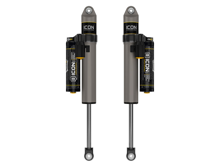 ICON Vehicle Dynamics 97720EP Rear V.S. 2.5 Aluminum Series Shock Absorbers for Ford F-150 (2021-2025) with CDEV and Piggyback Reservoir