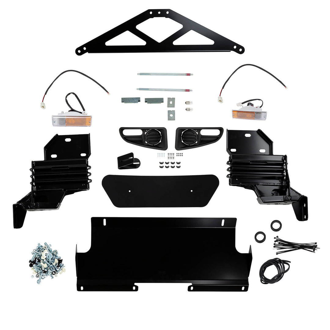 ARB Sahara Deluxe Bumper for Toyota Tundra - Steel Winch Compatible Front Bumper with Satin Finish