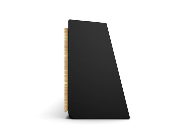 40" Shallow Upper Cabinet Black - Black Door