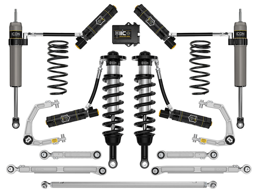 ICON 2025-2026 Toyota 4Runner 2WD, 1.25-3" Lift, Stage 14 Suspension System, Billet