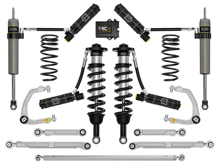 ICON 2025-2026 Toyota 4Runner 2WD, 1.25-3" Lift, Stage 14 Suspension System, Billet
