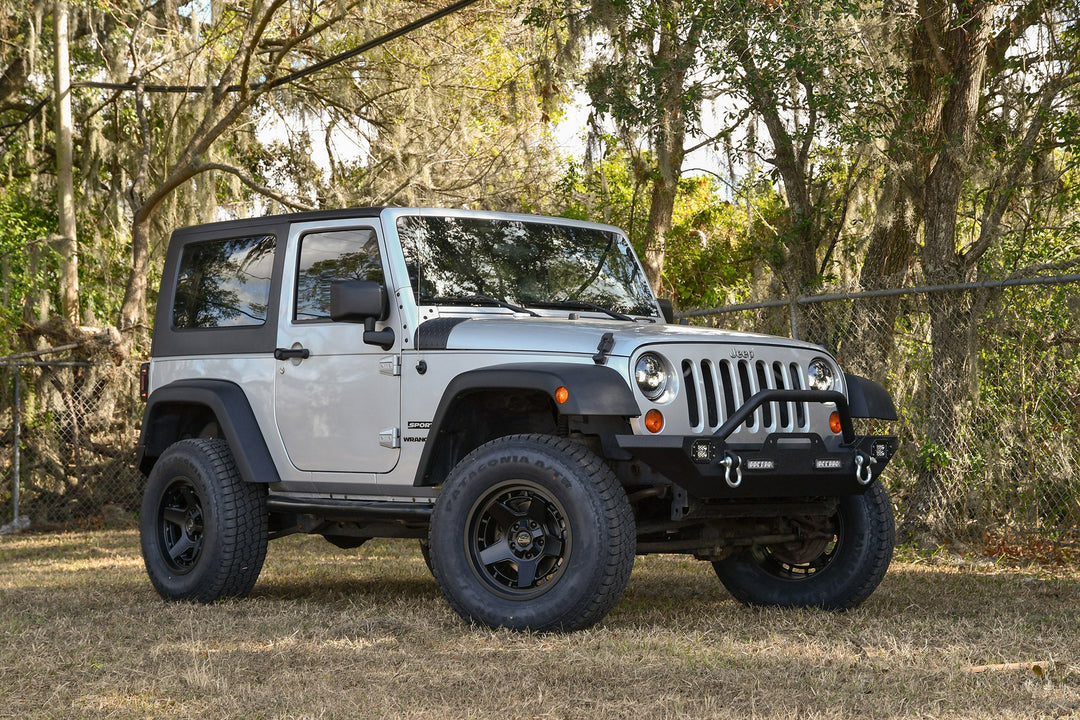 Overland Sector Atlas 17x9 +0 5x139.7/5x150mm 110.1mm Satin Black by Overland Sector | KOVA Offroad