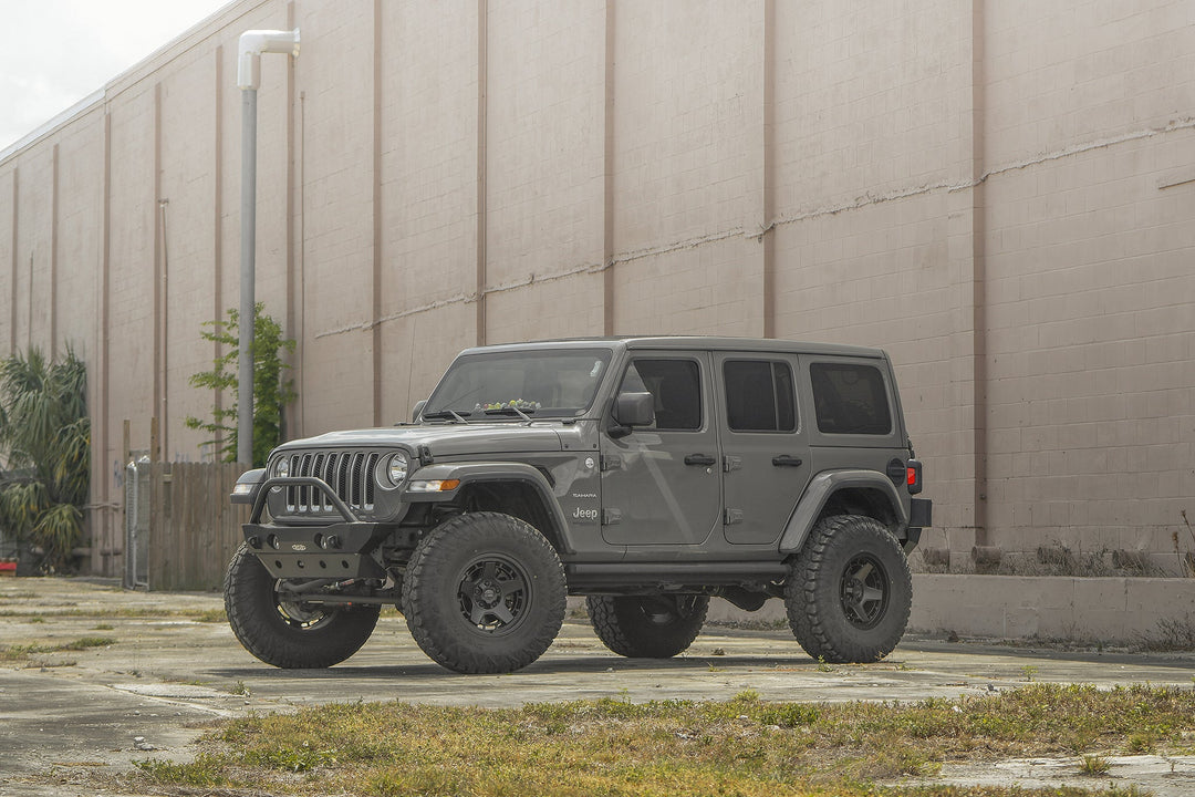 Overland Sector Atlas 17x9 -12 6x135/6x139.7mm 106.2mm Satin Black by Overland Sector | KOVA Offroad