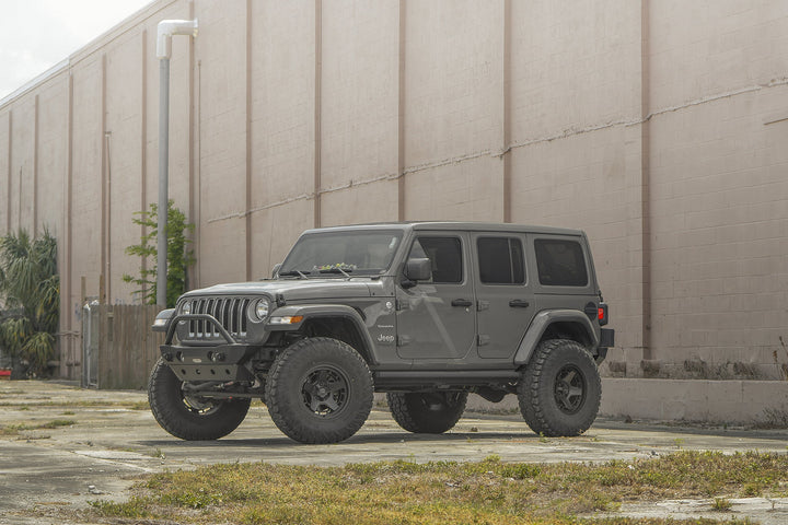 Overland Sector Atlas 17x9 -12 5x114.3/5x127mm 71.5mm Satin Black by Overland Sector | KOVA Offroad