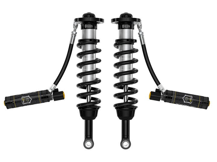 ICON 2022-2026 Toyota Tundra, 5-6" Lift, Front, V.S. 2.5 Series Coilover Kit, Remote Reservoir w/ CDEV, Pair