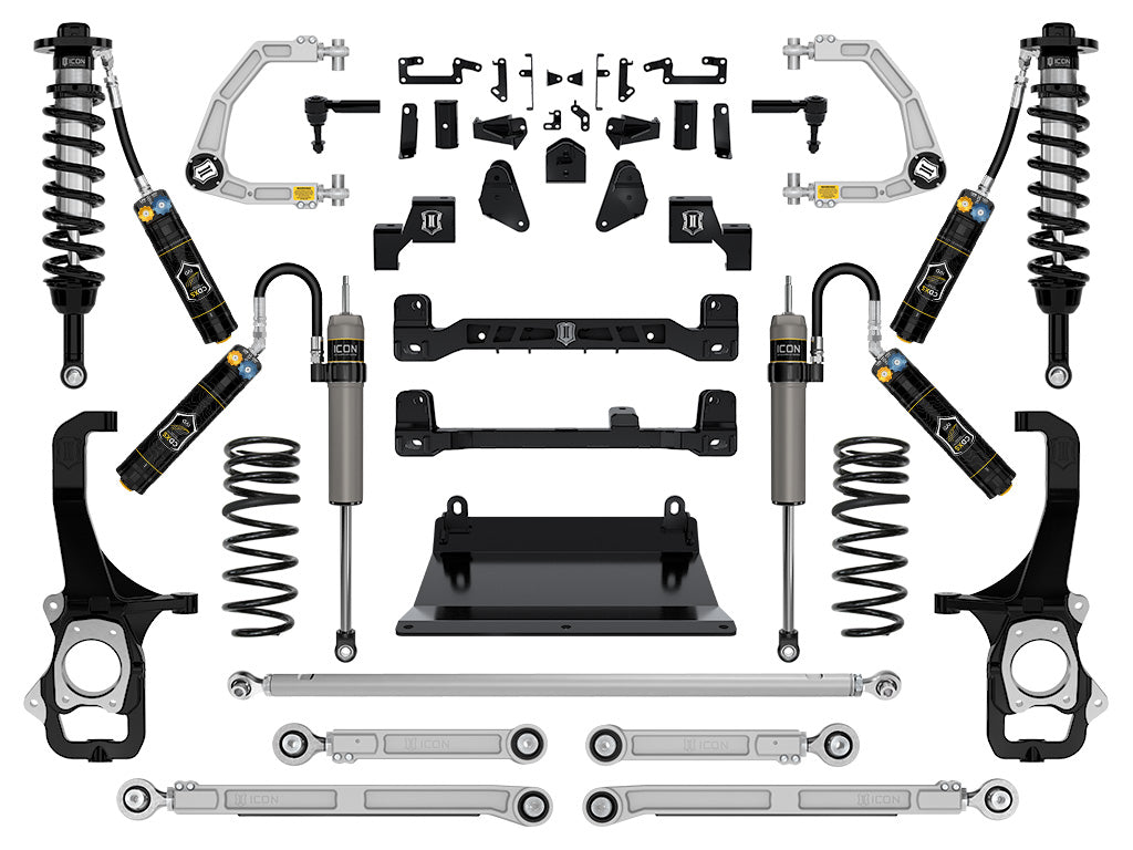 ICON 2022-2026 Toyota Tundra, 6" Lift, Stage 7 Suspension System, Billet, CDXS