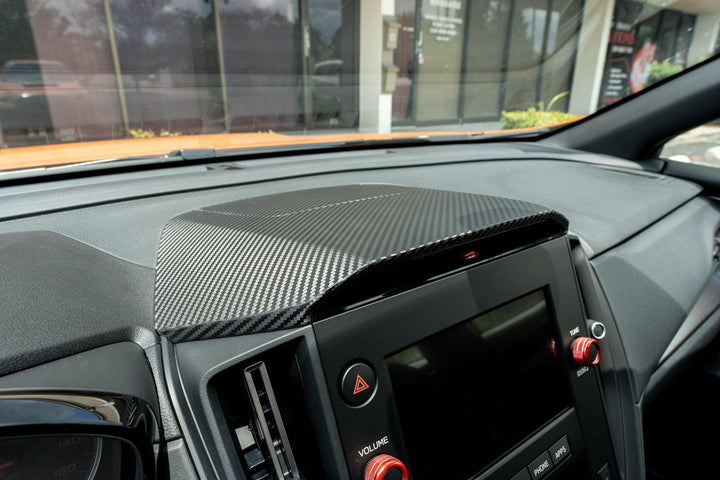 3D Carbon Center Hood Overlay Kit - 2022+ Subaru WRX