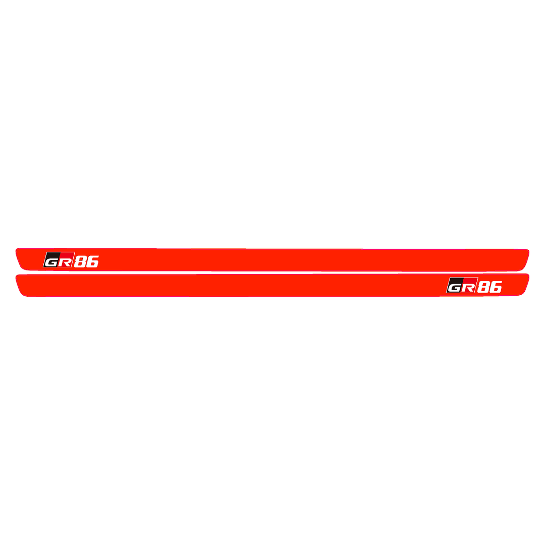 3D Carbon Door Sill Overlay Part 1 (Lower) - 2022+ BRZ / GR86