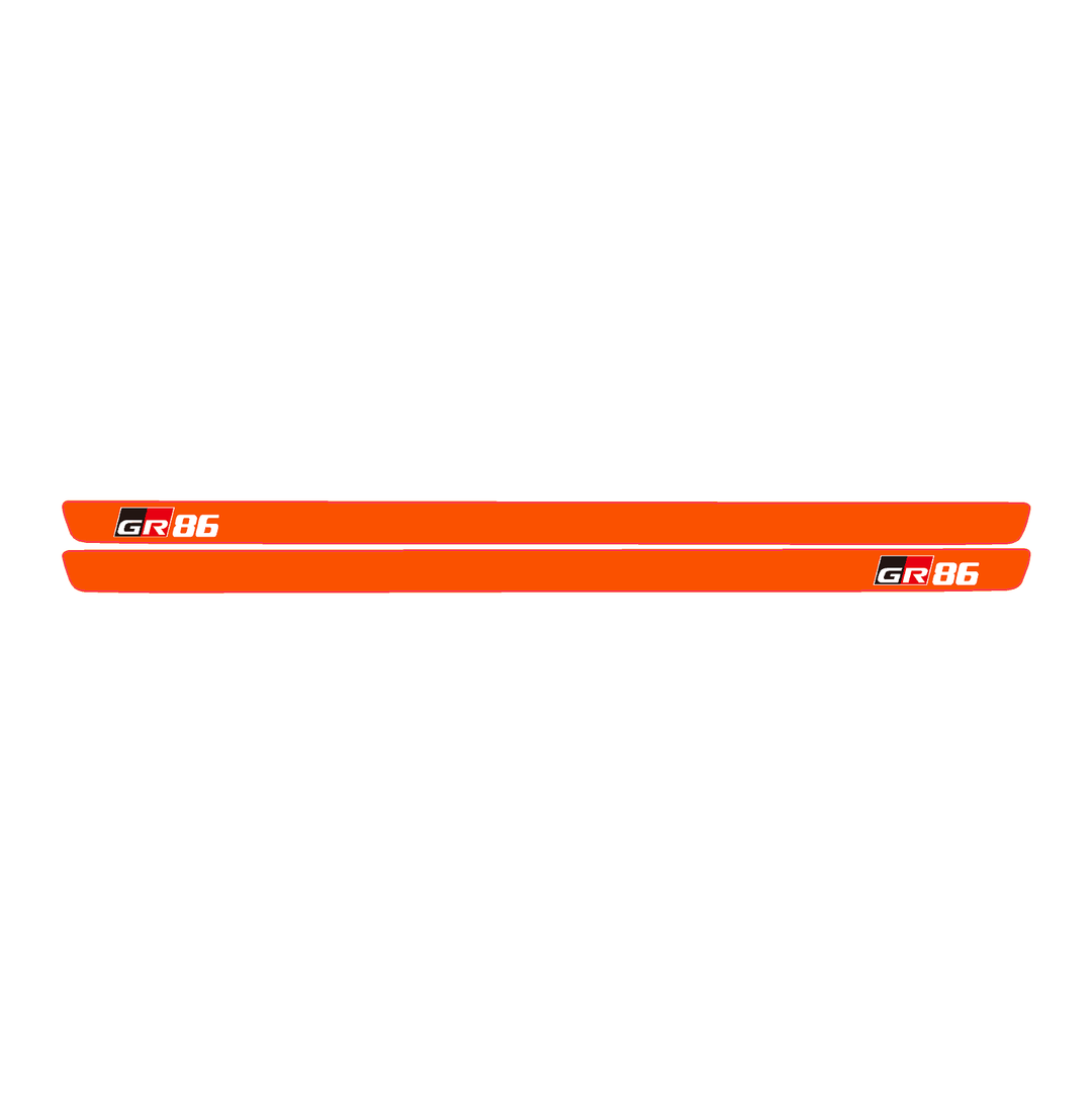 3D Carbon Door Sill Overlay Part 1 (Lower) - 2022+ BRZ / GR86