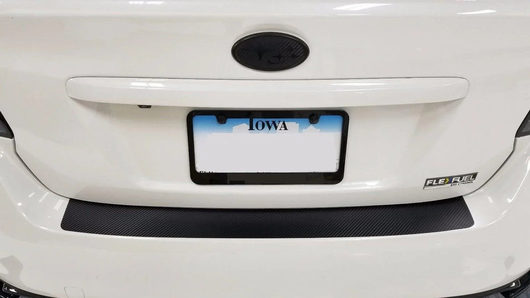 3D Carbon Fiber Rear Bumper Overlay - 2015-2020 WRX / STI
