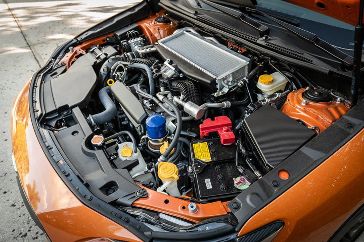 3D Carbon Fuse Box Cover Overlay - 2022+ Subaru WRX